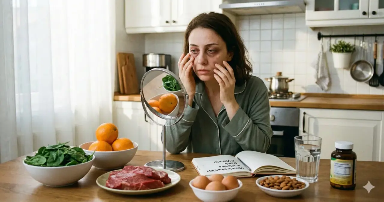 Göz Altı Morluğu Hangi Vitamin Eksikliğinden Olur?