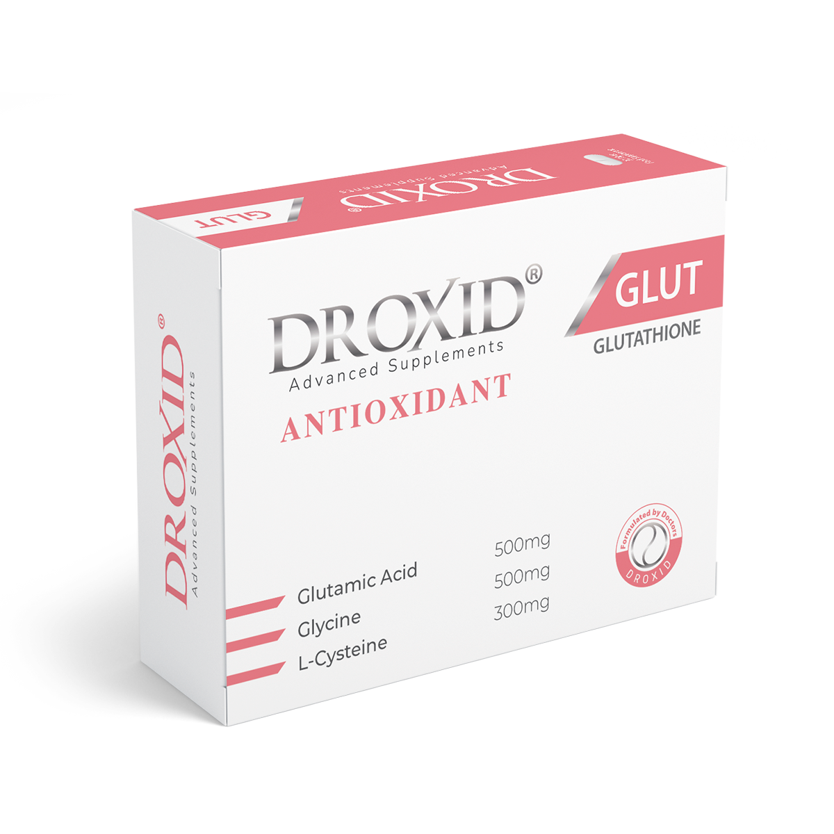 Droxid® GLUT, Glutamik Asit, Glisin ve L-Sistein içeren üçlü amino asit formülü.